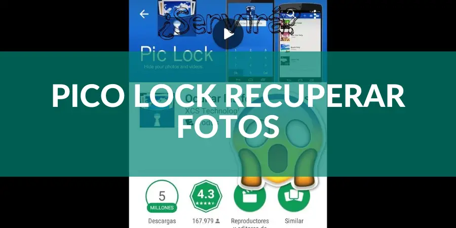 Pico lock recuperar fotos